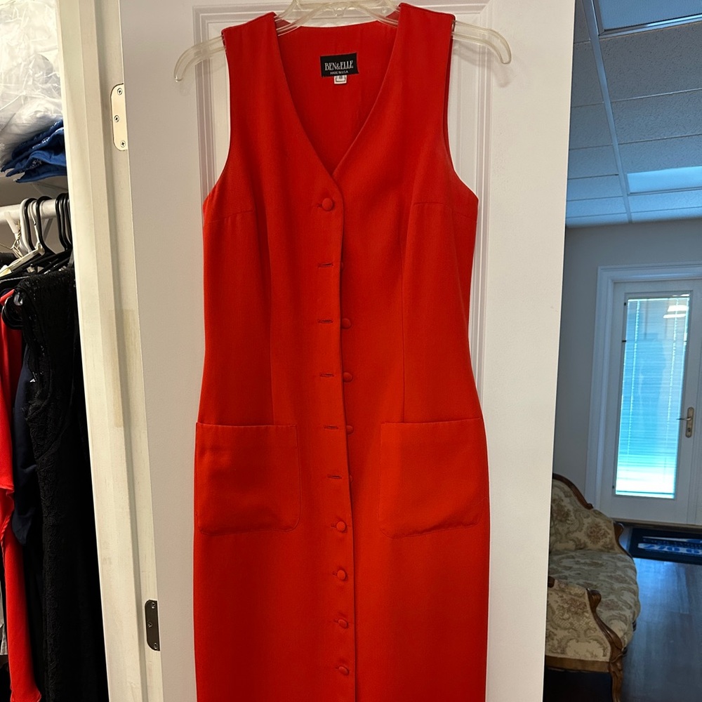 Red dress size 8